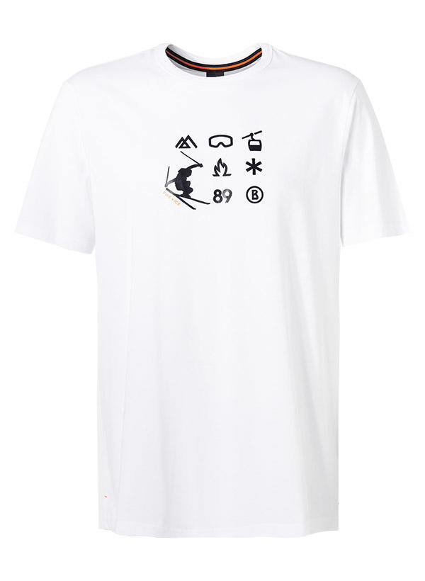 FIRE   ICE, T-Shirt, Baumwolle, weiß