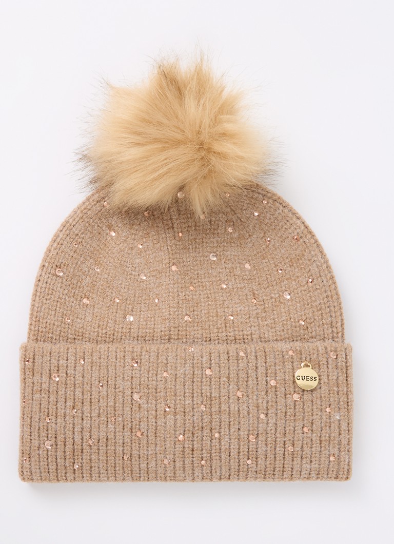Berretto GUESS decorato con strass