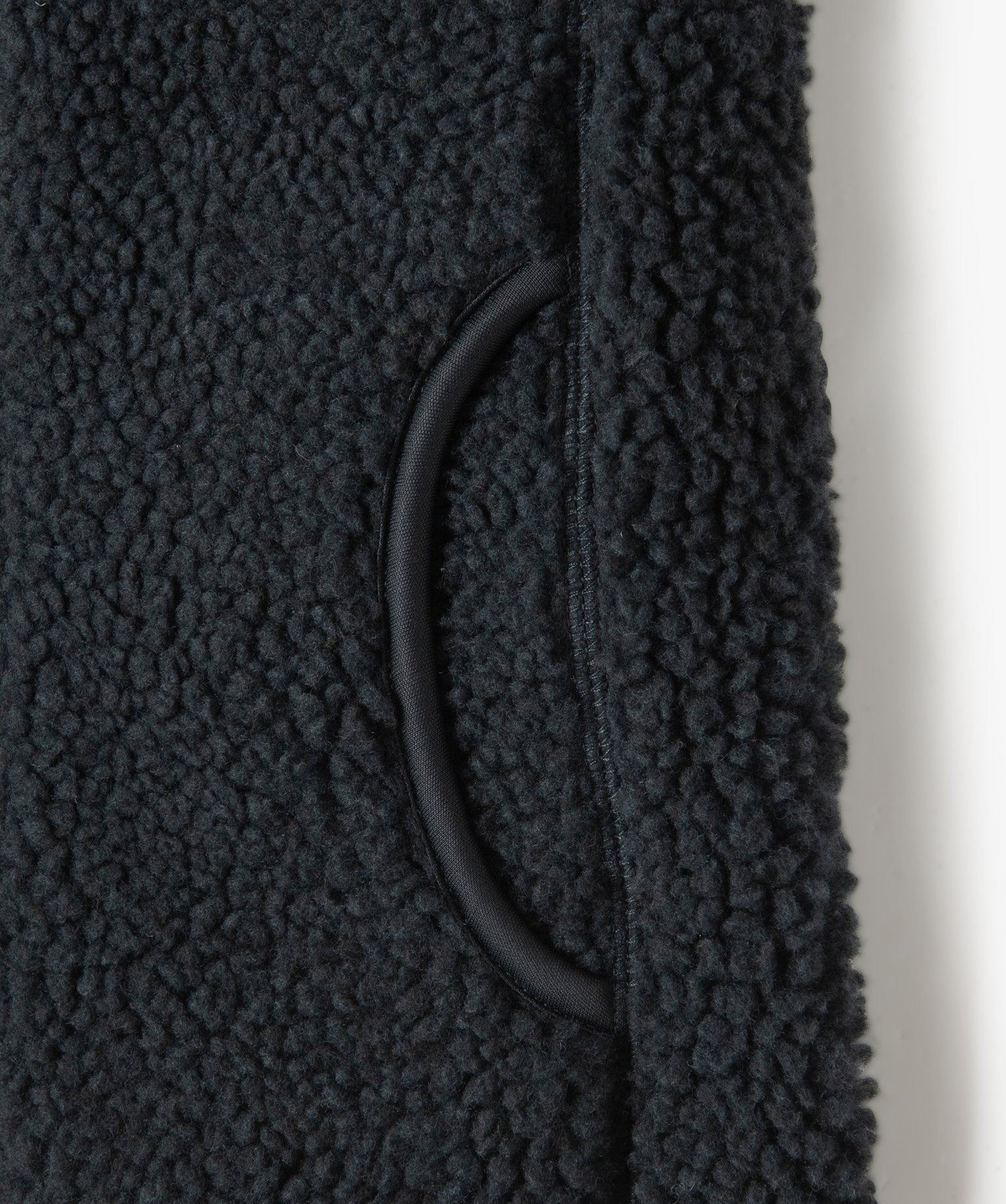 Sweat Garçon zippé sans manches en sherpa gris | GEMO