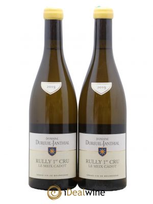 Rully 1er Cru Le Meix Cadot Vincent Dureuil-Janthial  2019 - Lot de 2 Bouteilles