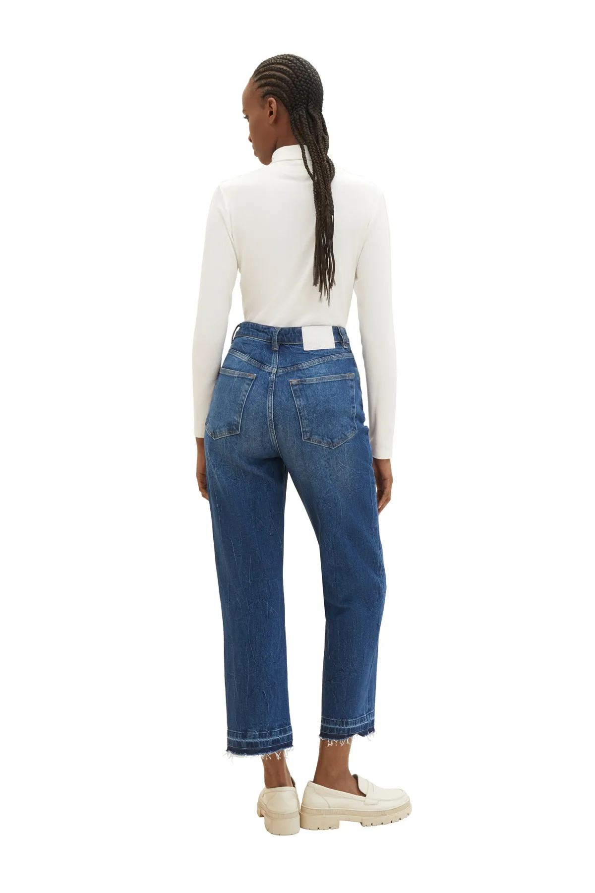 Tom Tailor Denim  Jeans - Dunkelblau - Wide Leg