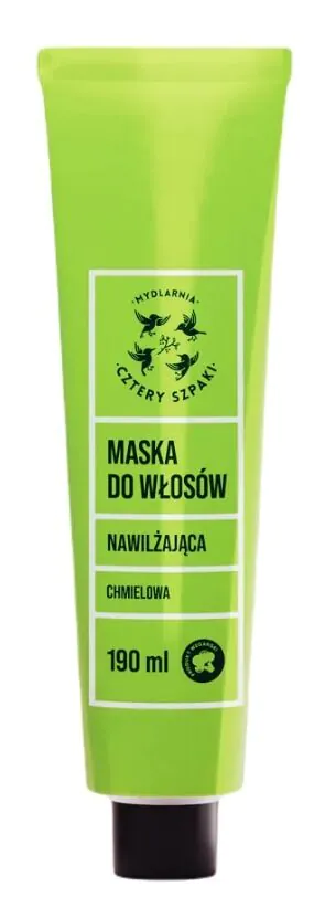 Mydlarnia Cztery Szpaki Chmielowa - Drėkinamoji plaukų kaukė 190 ml