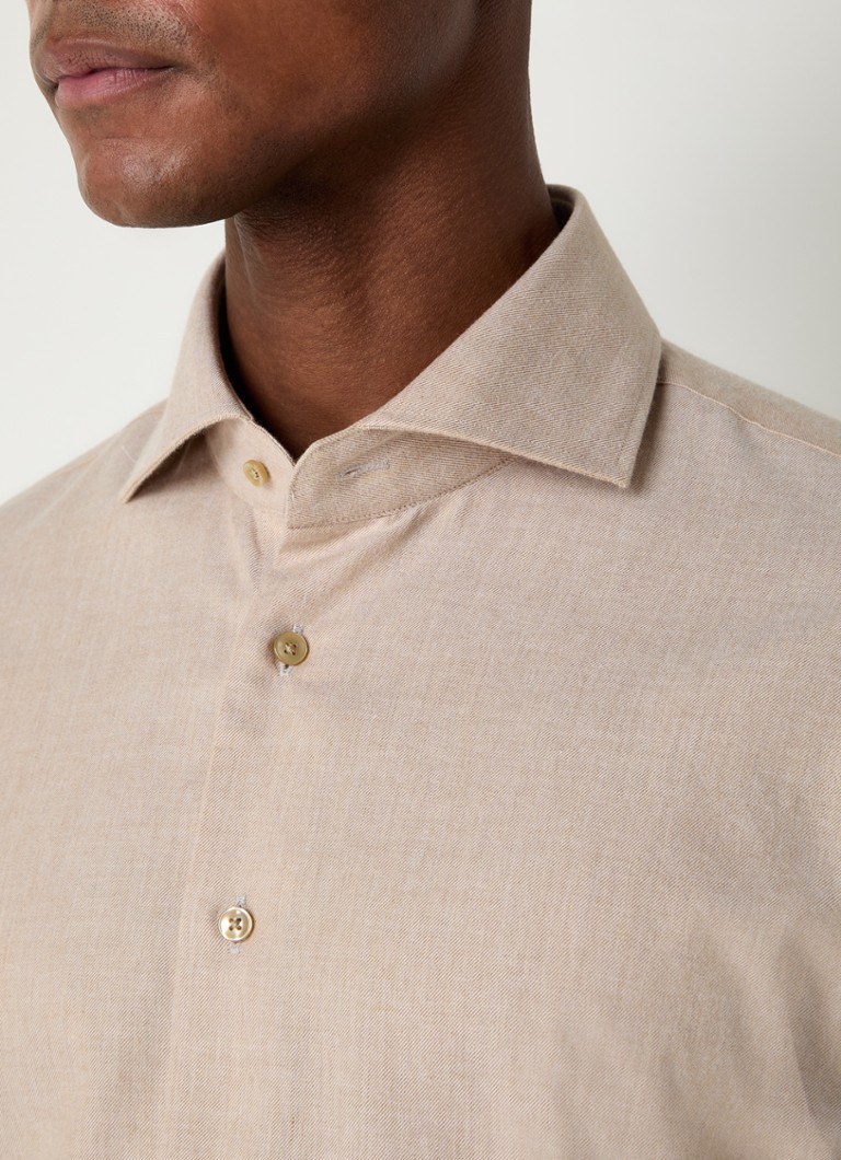 Camicia slim fit Michaelis con motivo mélange