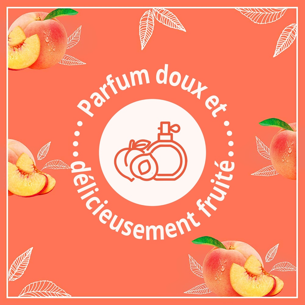 le petit marseillais Savon Liquide Pêche de Vigne, 500ml Savon