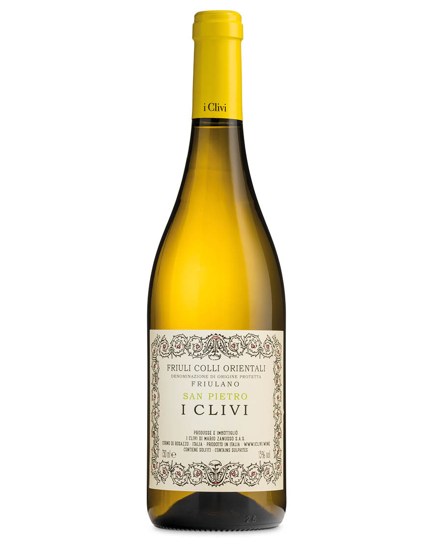 Friuli Colli Orientali DOP Friulano San Pietro 2022 I Clivi 0,75 ℓ