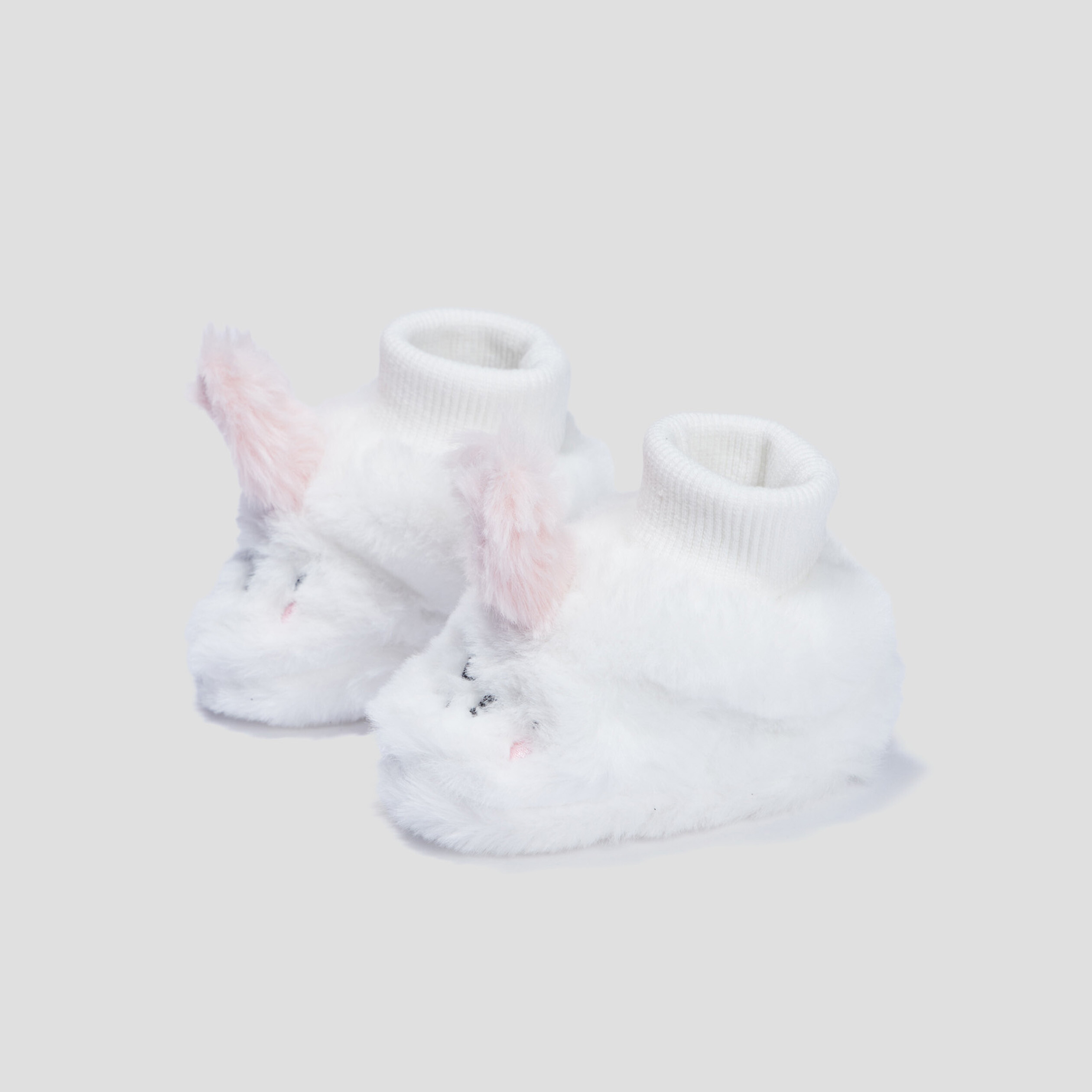 Chaussettes d'intérieur ivoire mixte | La Halle