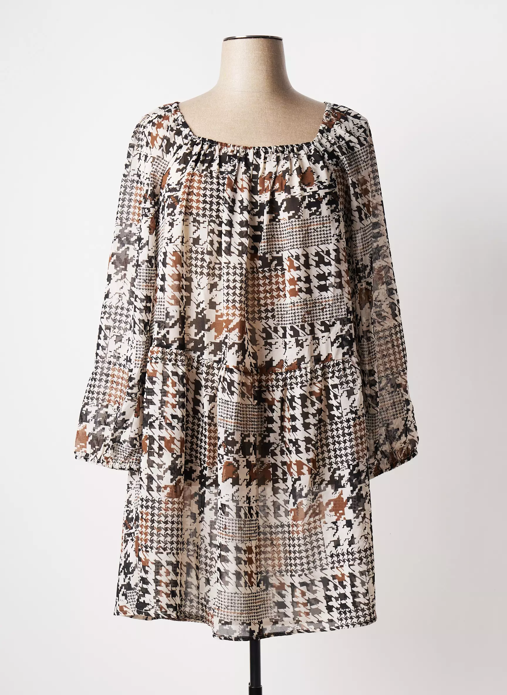 Blancheporte Robes Mi Longues Femme couleur beige