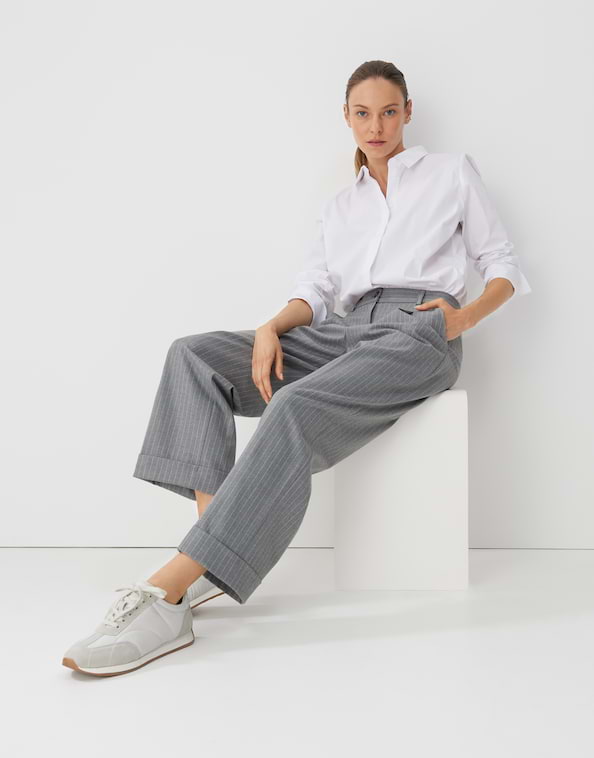 Bundfaltenhose Cisilia city