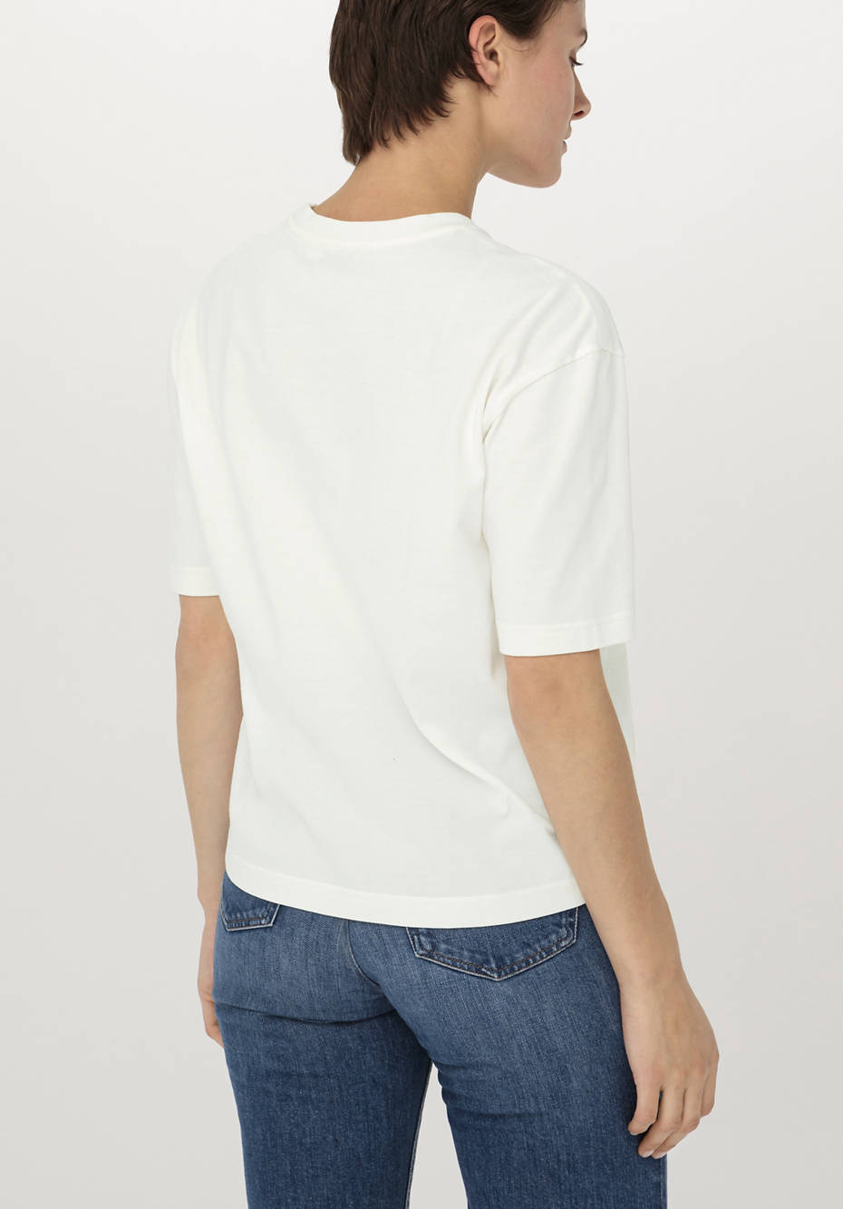 Kurzarm-Shirt aus reiner Bio-Baumwolle