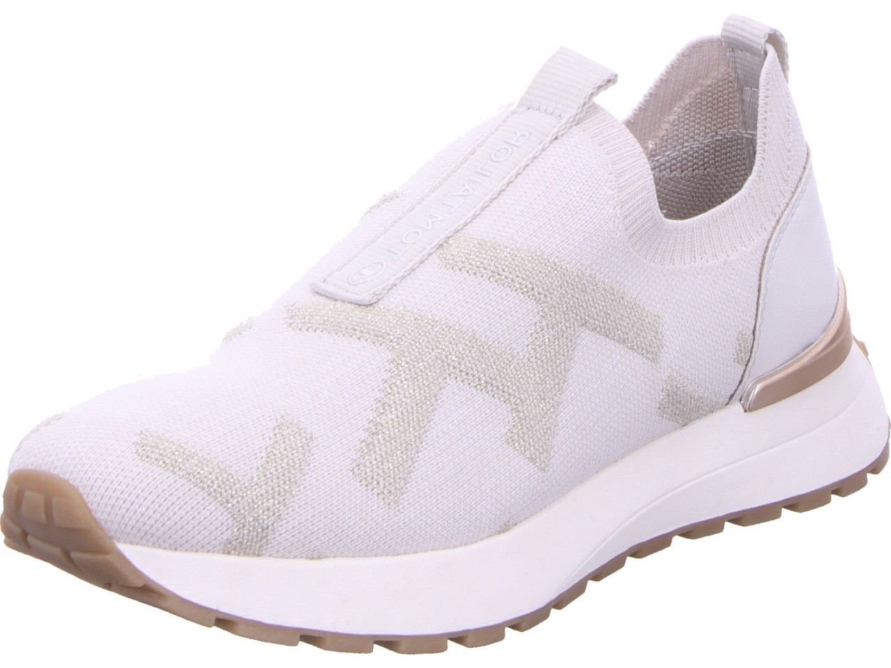 SUPREMO Sportliche Slipper beige