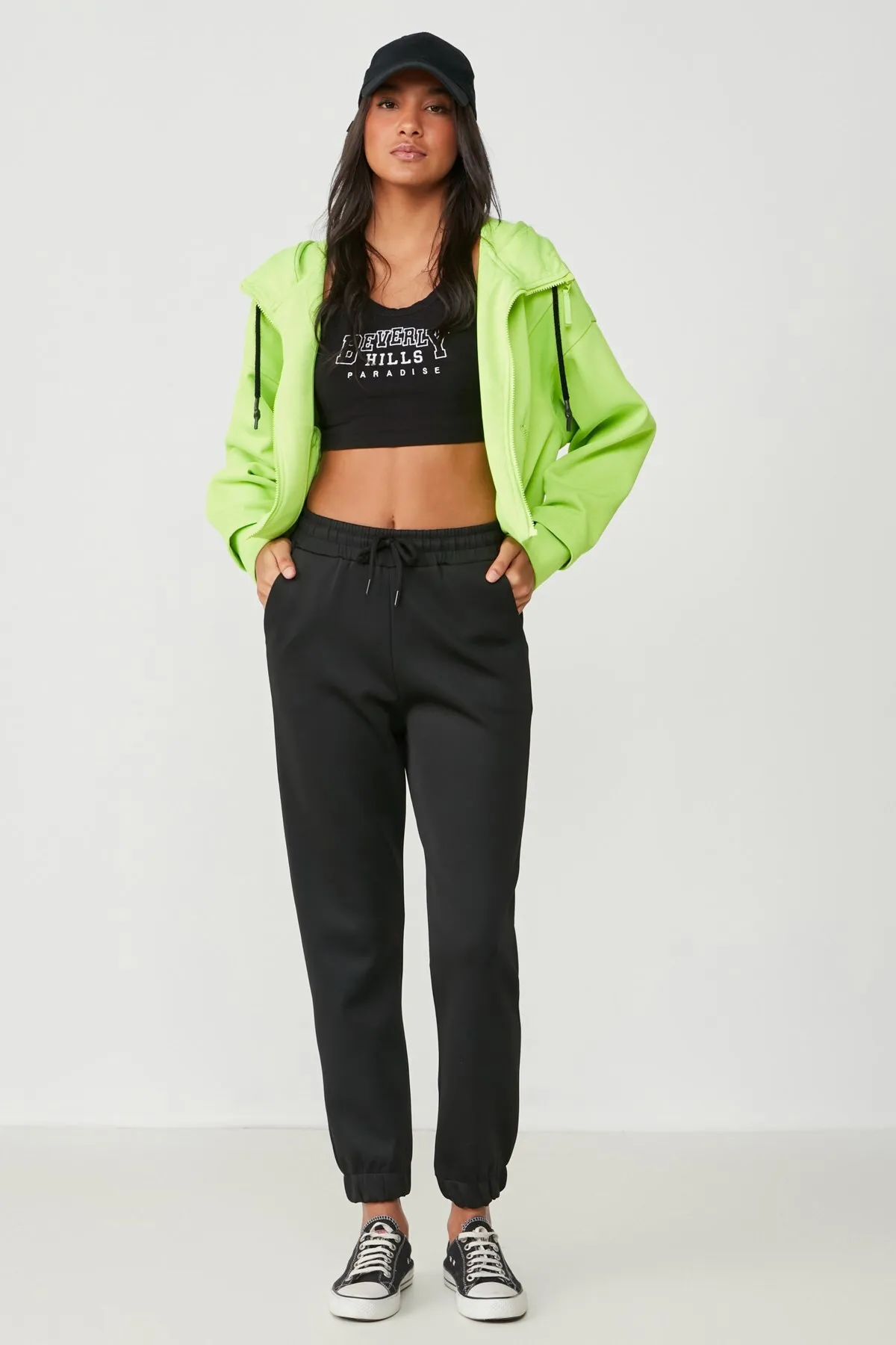 C&City  Basic Jogger-Jogginghose 802 Schwarz