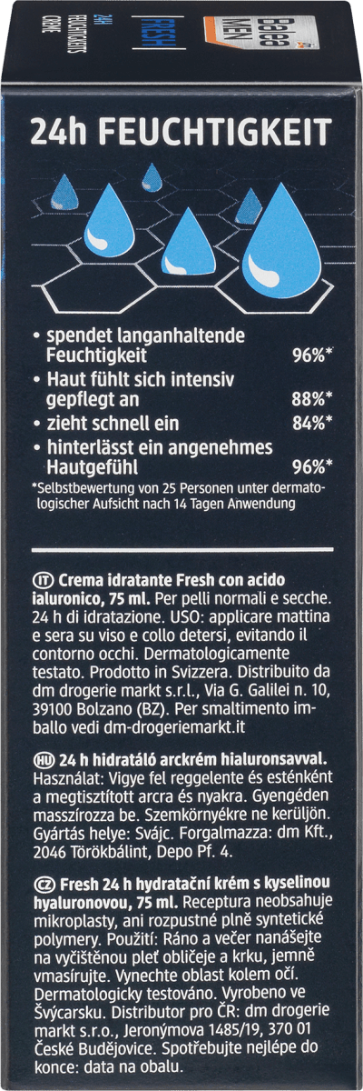 Gesichtscreme Fresh, 75 ml