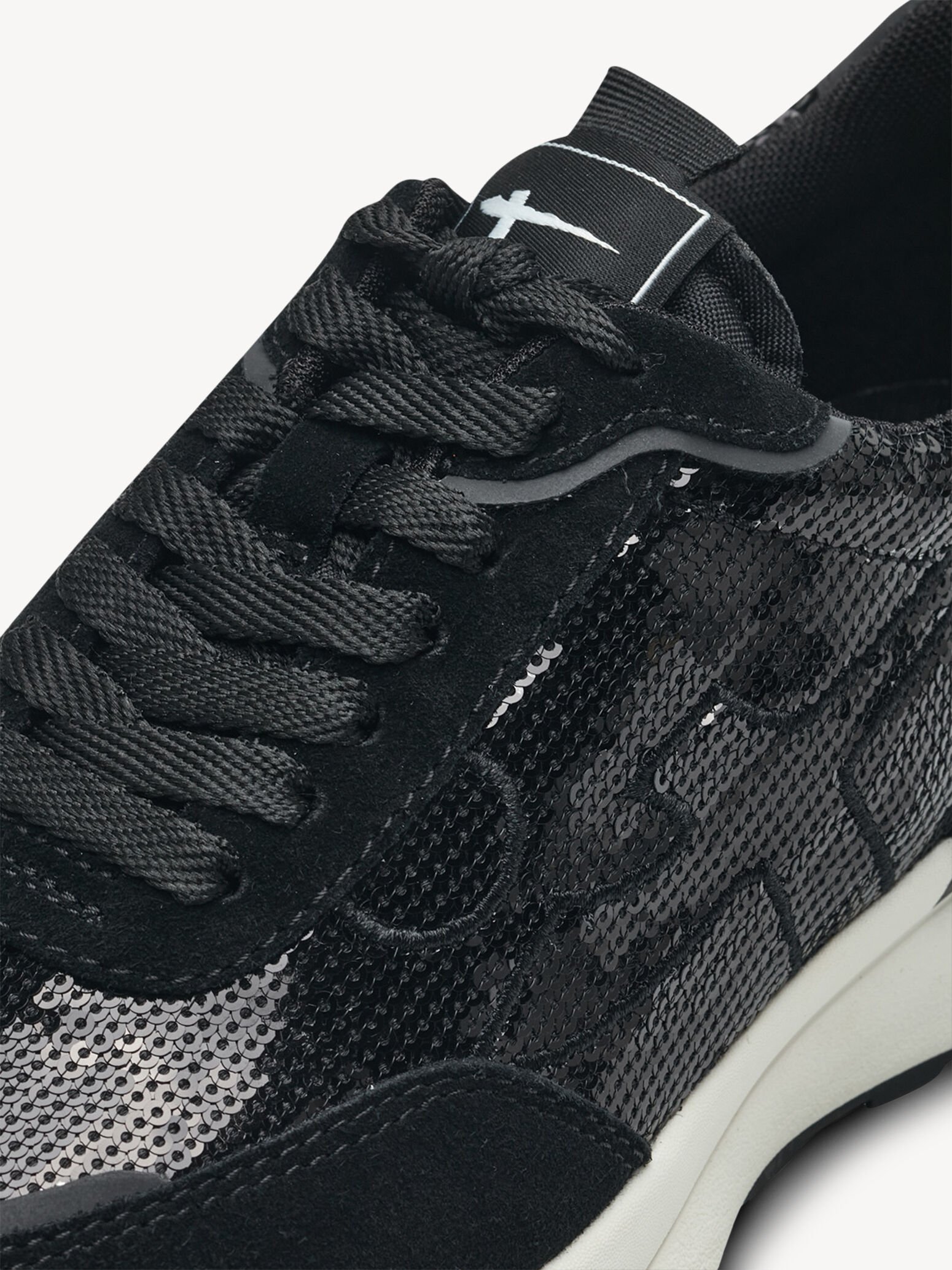 Basket en cuir - noir