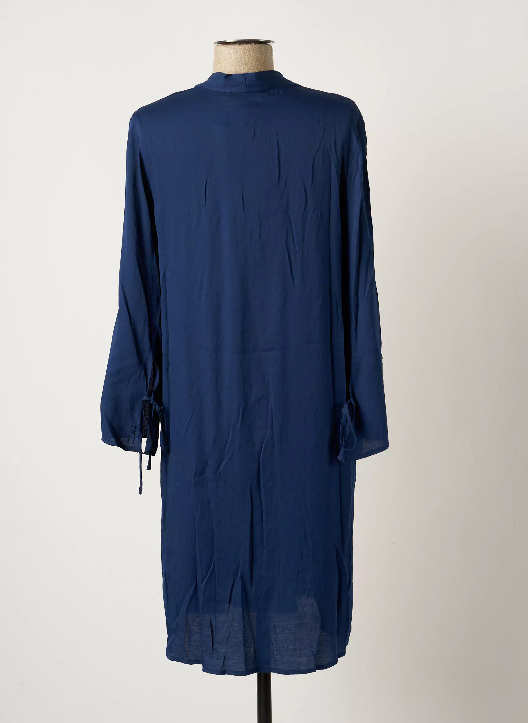 Nathalie Chaize Robes Mi Longues Femme couleur bleu
