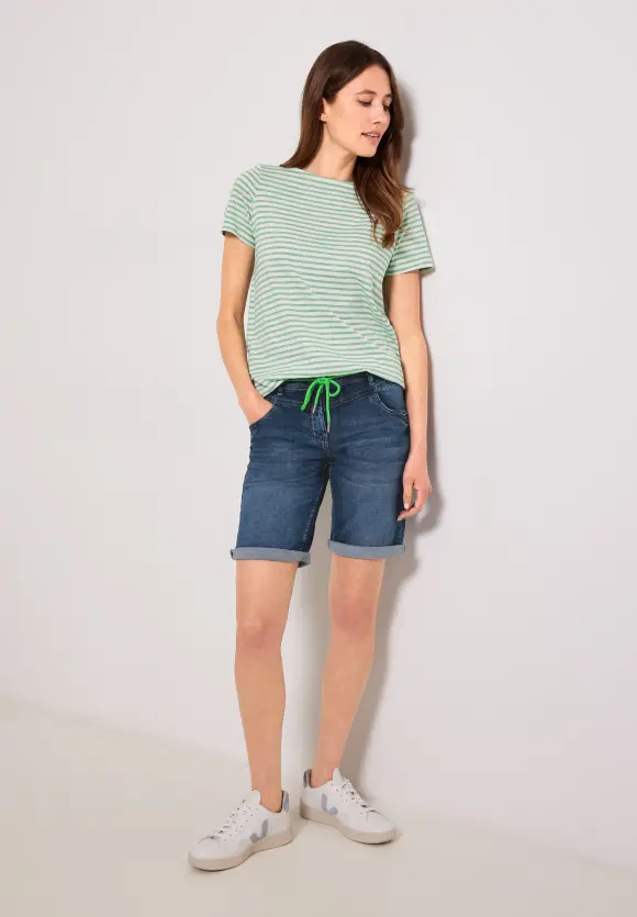 CECIL Loose Fit Jeansshorts