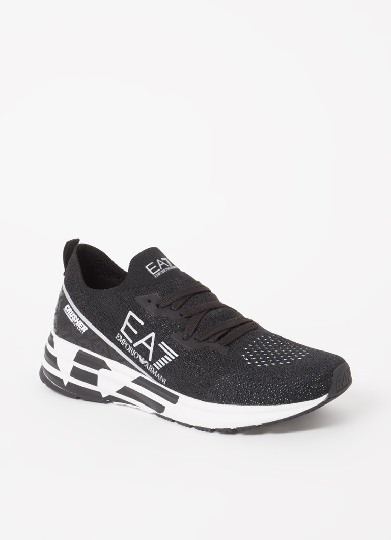 Trampki z logo Emporio Armani