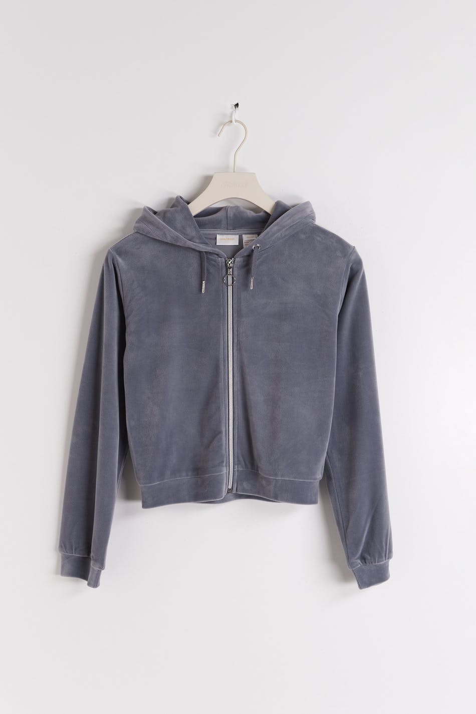 Y velour zip hoodie