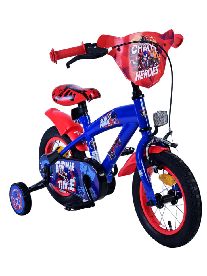 Volare Kinderfahrrad Sonic für Jungen 12 Zoll Kinderrad in Blau Rot Fahrrad  3 Jahre günstig kaufen onesize