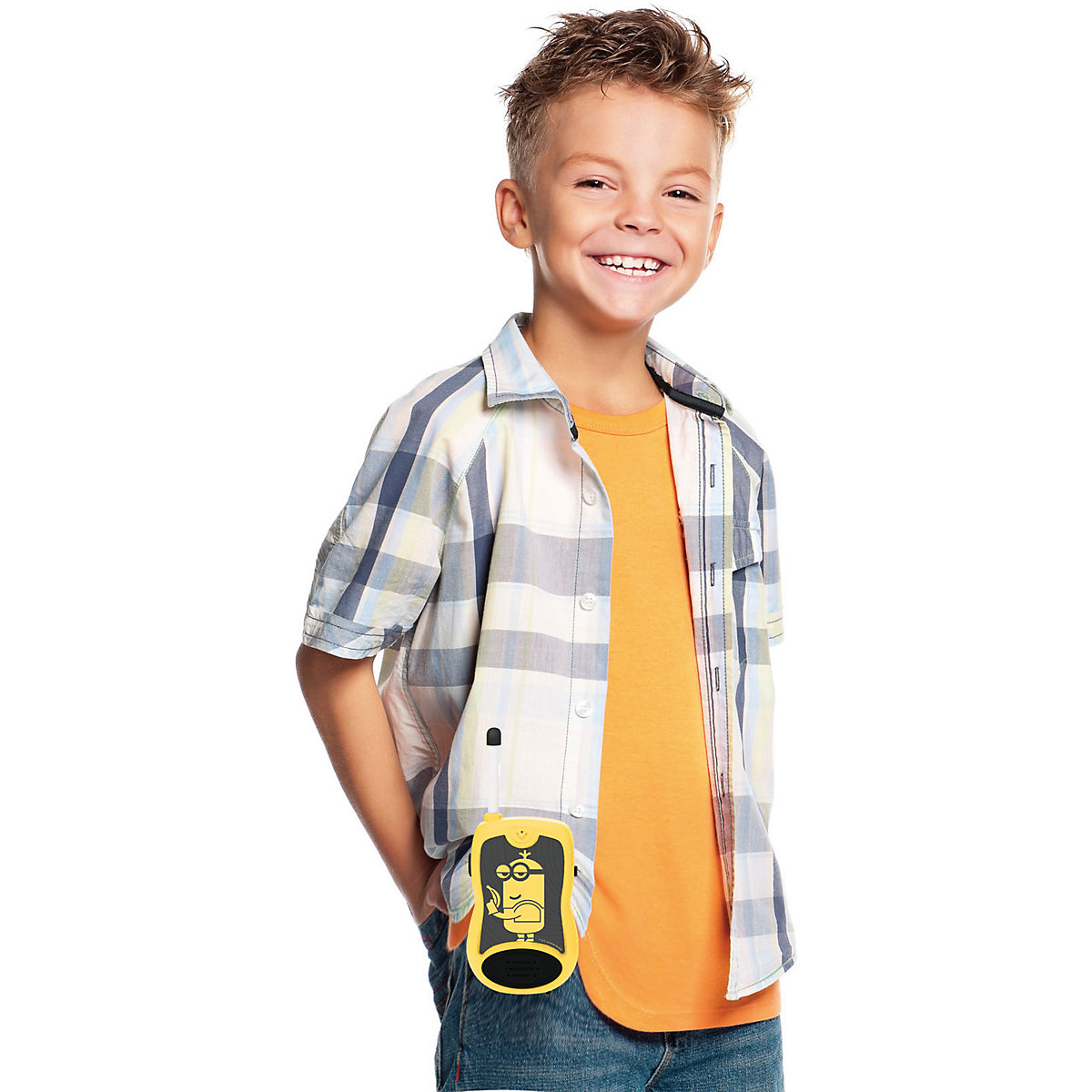 Ich, einfach unverbesserlich Walkie Talkie bis zu 100 m Reichweite mit Gürtelclip