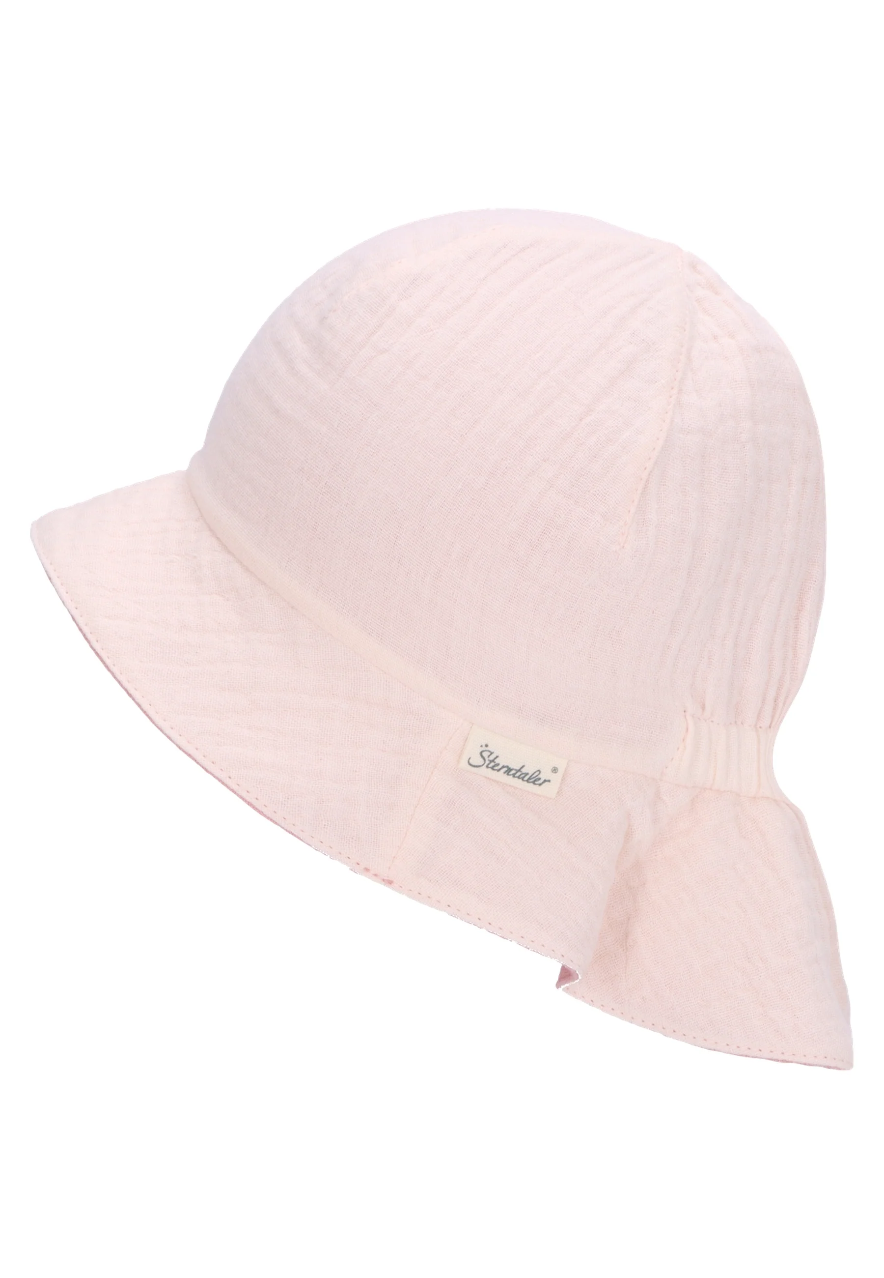 Wende-Sonnenhut aus Baumwoll-Musselin (Bio) UV 30