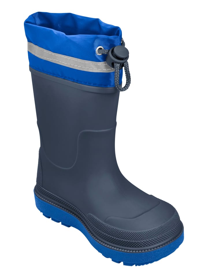 Playshoes Regenstiefel gefüttert in marine günstig kaufen