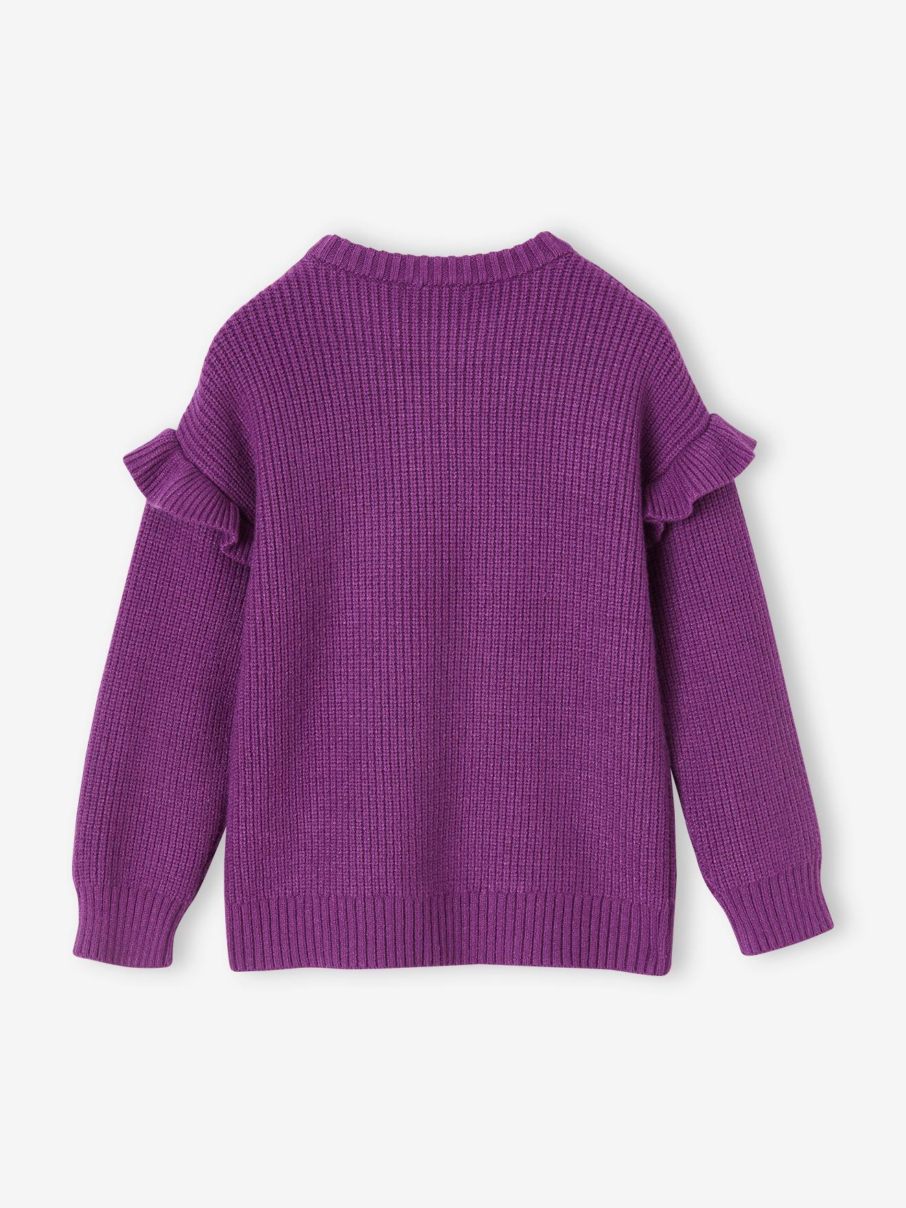 Vertbaudet Mädchen Pullover Oeko-Tex - wollweiß