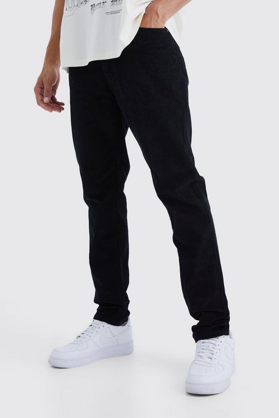 Tall schmale Cord-Hose