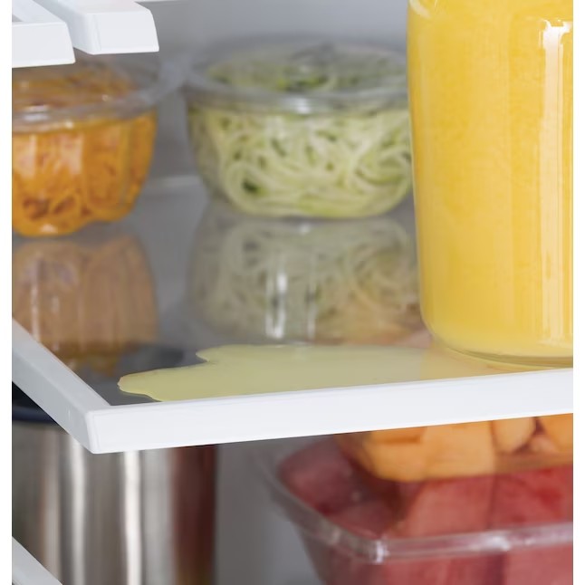 GE 27.7-cu ft French Door Refrigerator with Ice Maker (Fingerprint-resistant Stainless Steel) ENERGY STAR