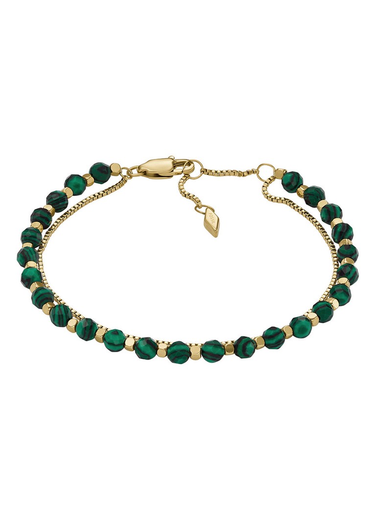 Bracciale con perline fossili JF04541710