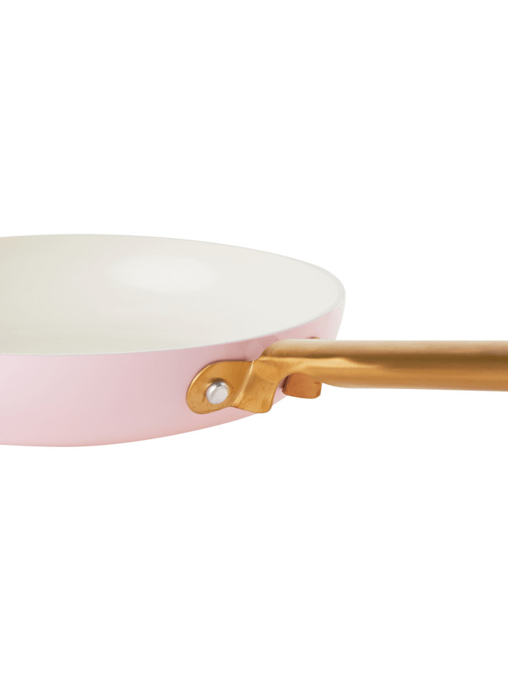 Beliani 7-tlg Kochgeschirr ELITE PRO in Rosa/Gold/Weiß günstig kaufen onesize