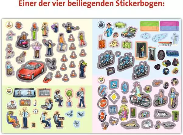 Ravensburger Wieso? Weshalb? Warum? Stickerheft: Polizei