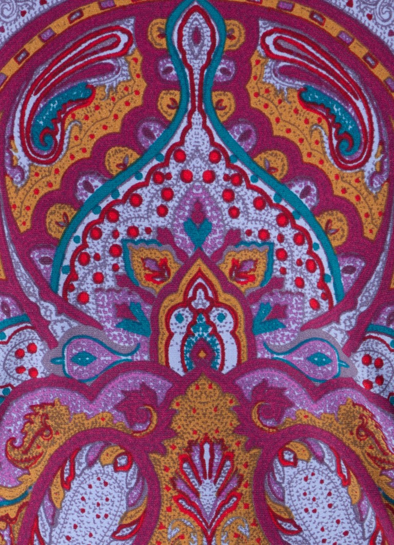 Ralph Lauren wrap top with paisley pattern