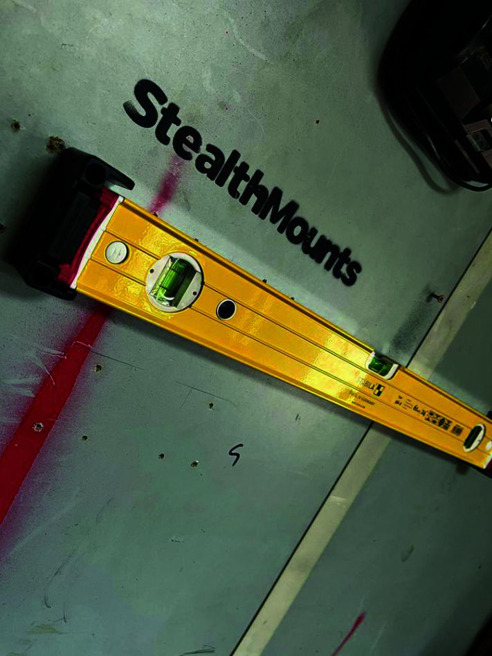 StealthMounts OM-LM-BLK-2 Sort vaterpasbeslag (2-pak)