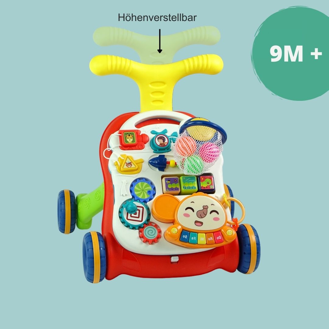Coemo 2in1 Baby Laufwagen Rolli und Multifunktion Spieltisch