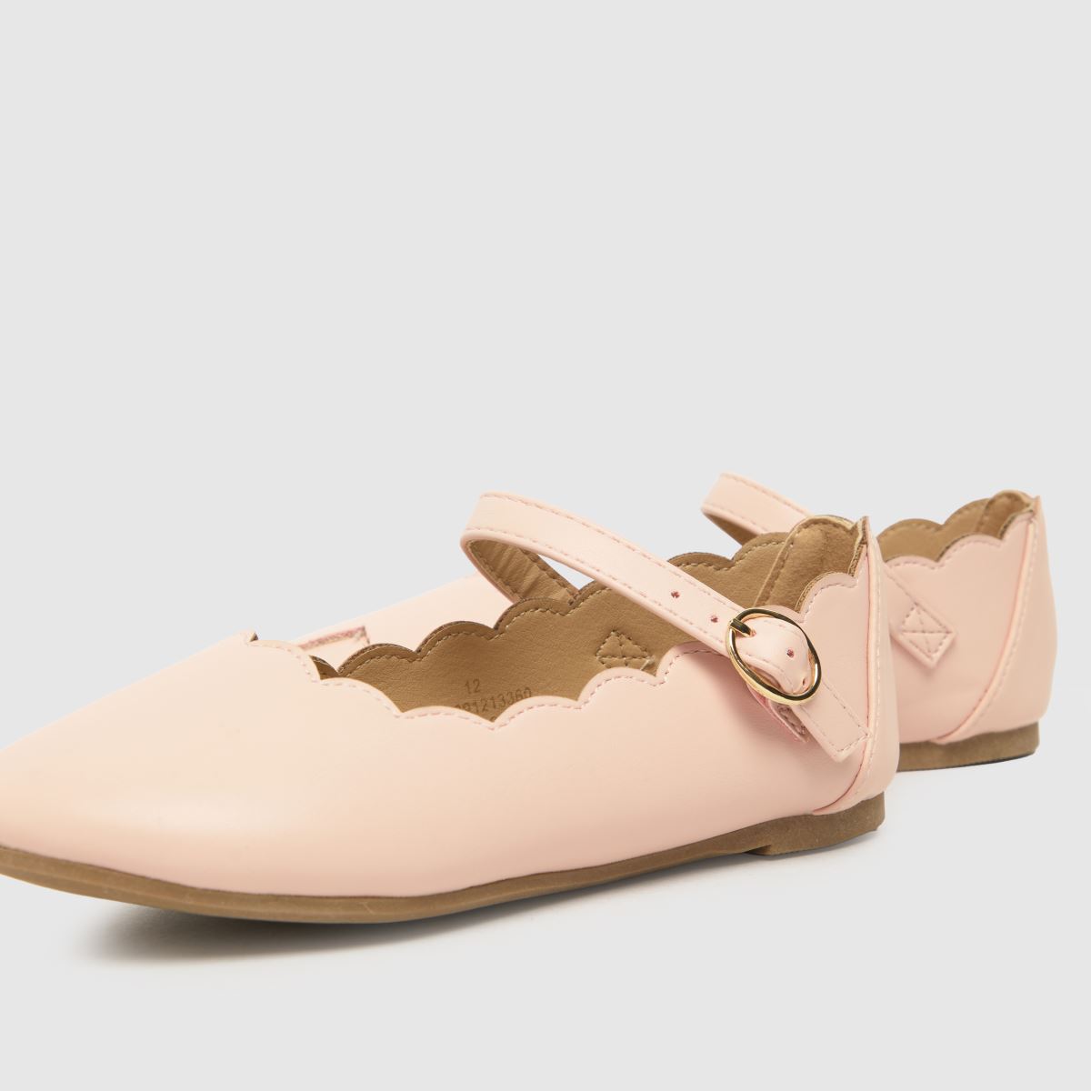 Schuh ljusrosa ballerinaskor för flickor