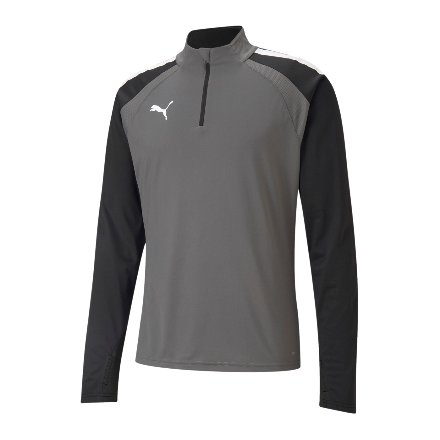 PUMA teamLIGA HalfZip Sweatshirt Grau F13