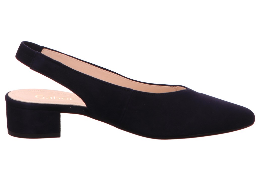 GABOR Sling-Pumps blau