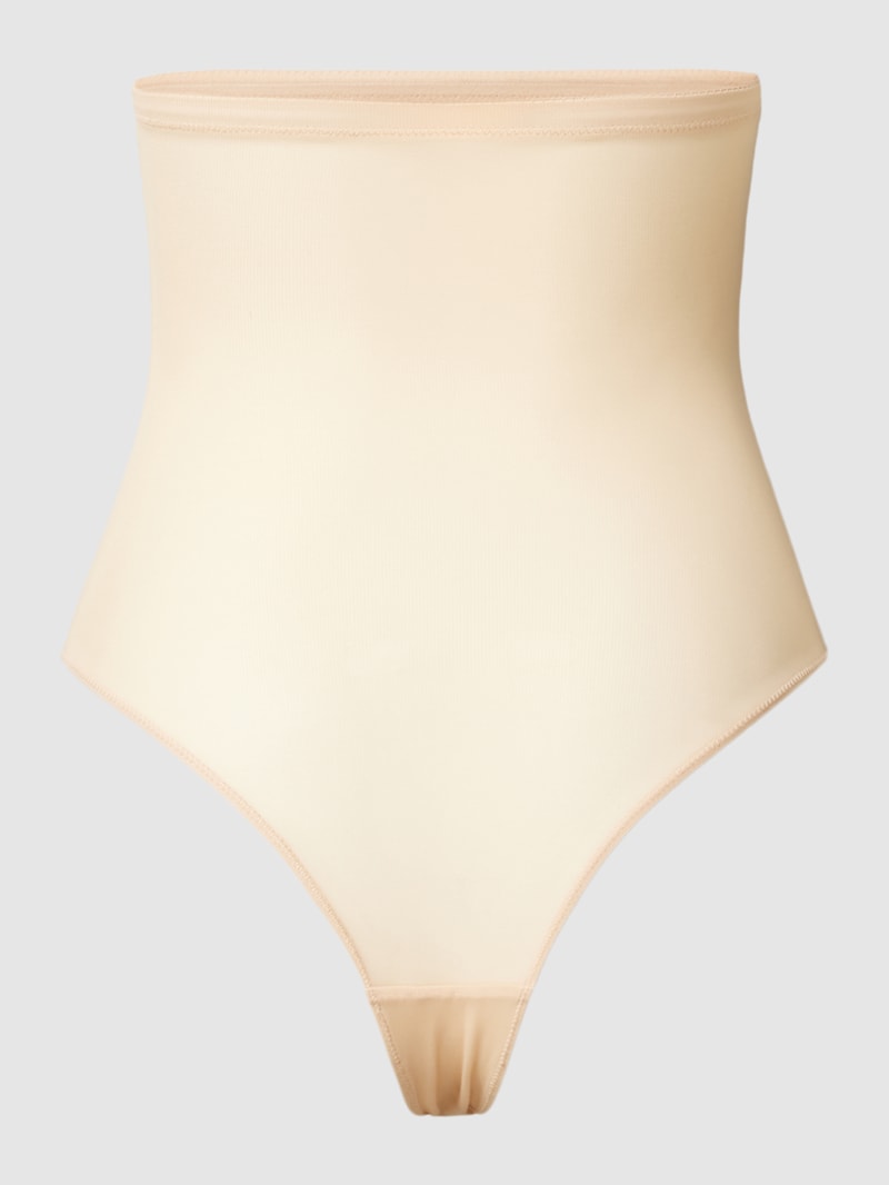 High Waist String mit Shape-Funktion in beige