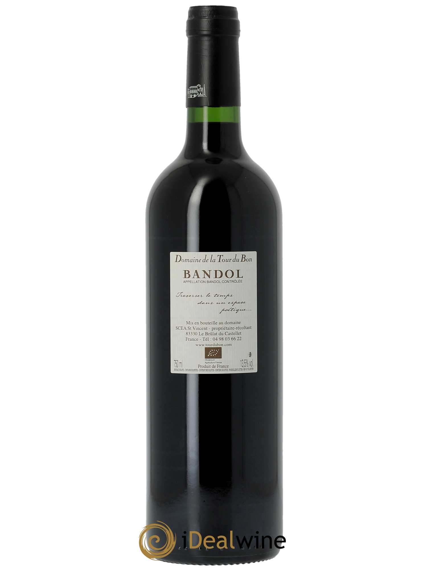 Bandol La Tour du Bon Agnès Henry  2021 - Lot de 1 Bouteille