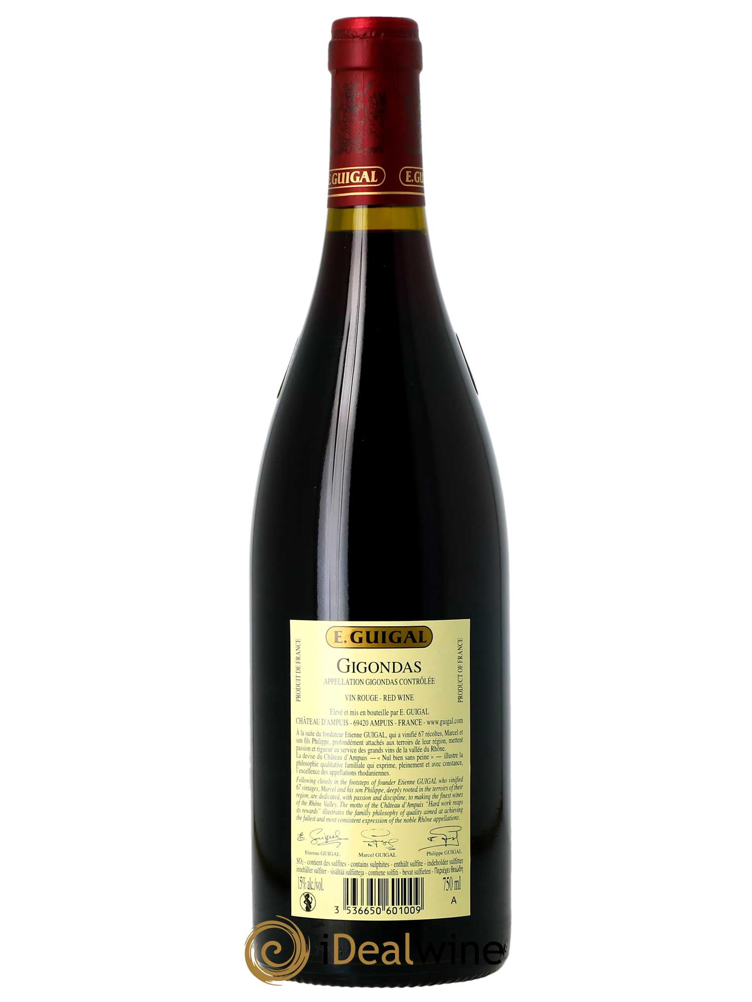 Gigondas Guigal  2020 - Lot de 1 Bouteille