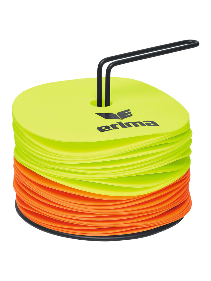 erima Markierungsscheiben Set in neon gelb/orange günstig kaufen 1
