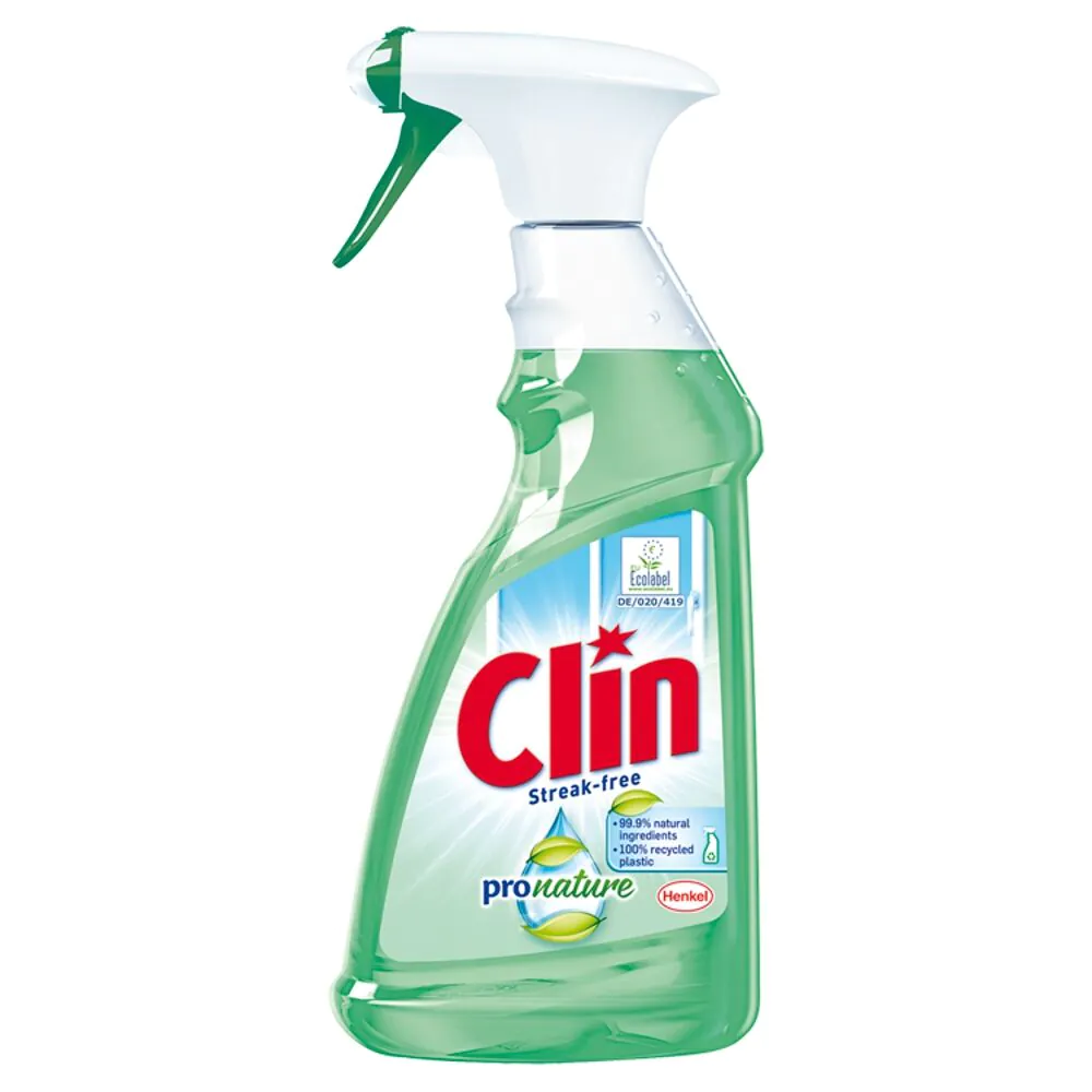 Καθαριστικό γυάλινων επιφανειών Clin Pro Nature