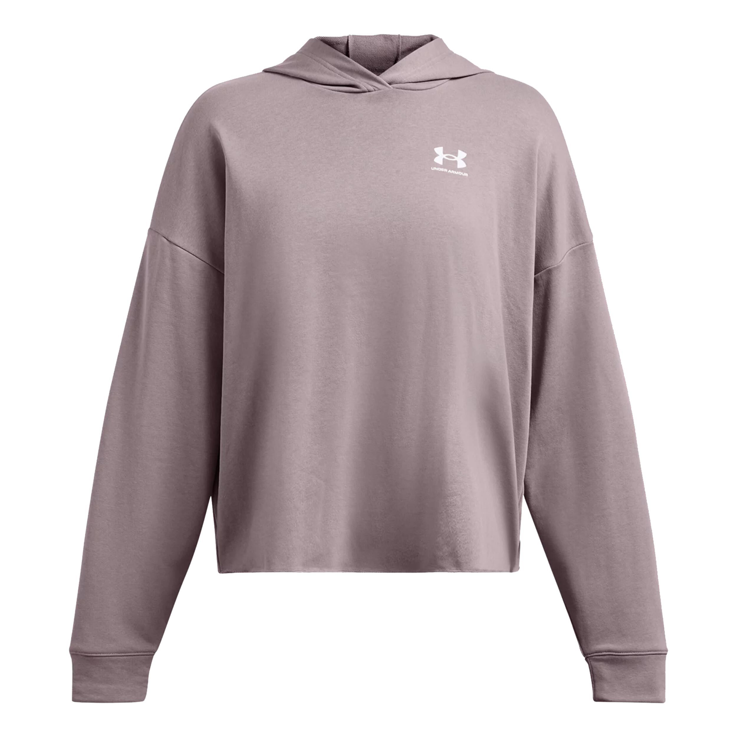 UA Rival Terry OS Hoody Damen - Grau