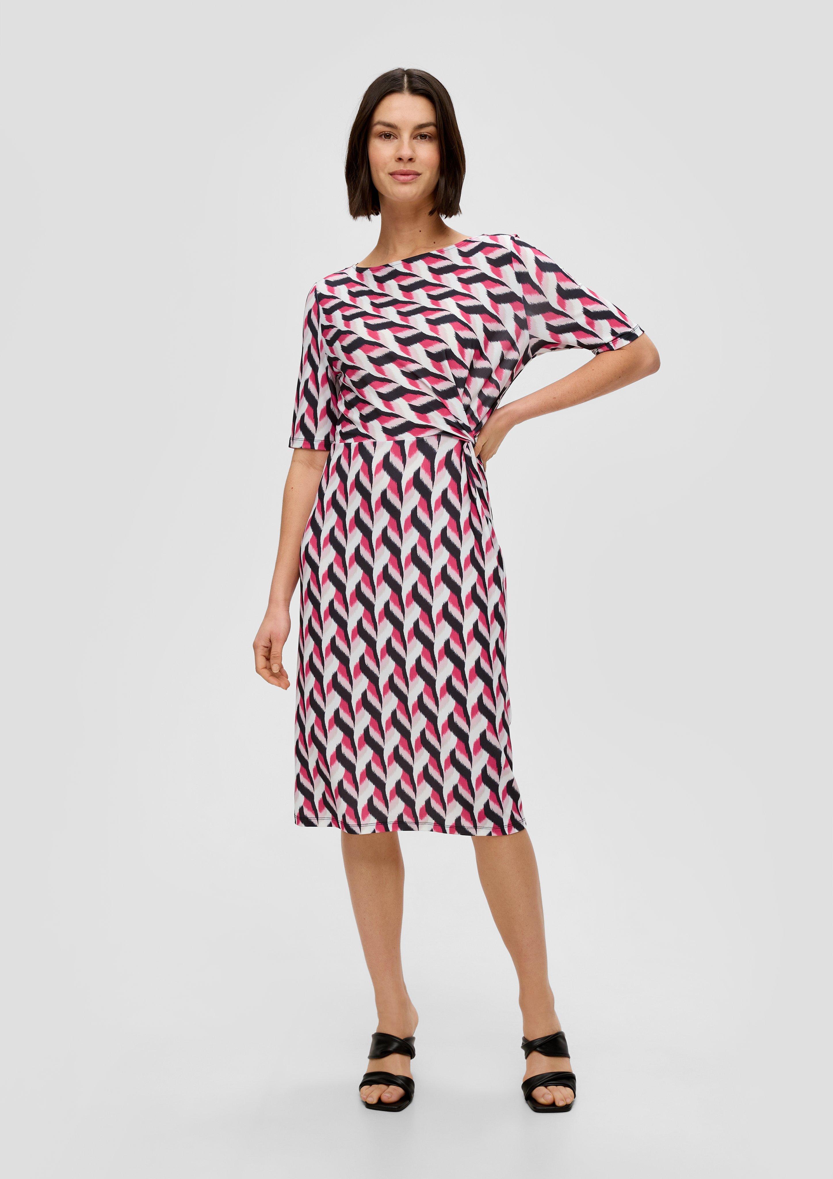 Midikleid mit All-over-Print  2144356-99B2