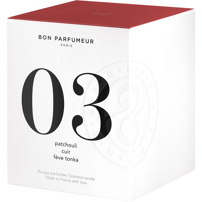 03 Patchouli, Leather, Tonka Bean