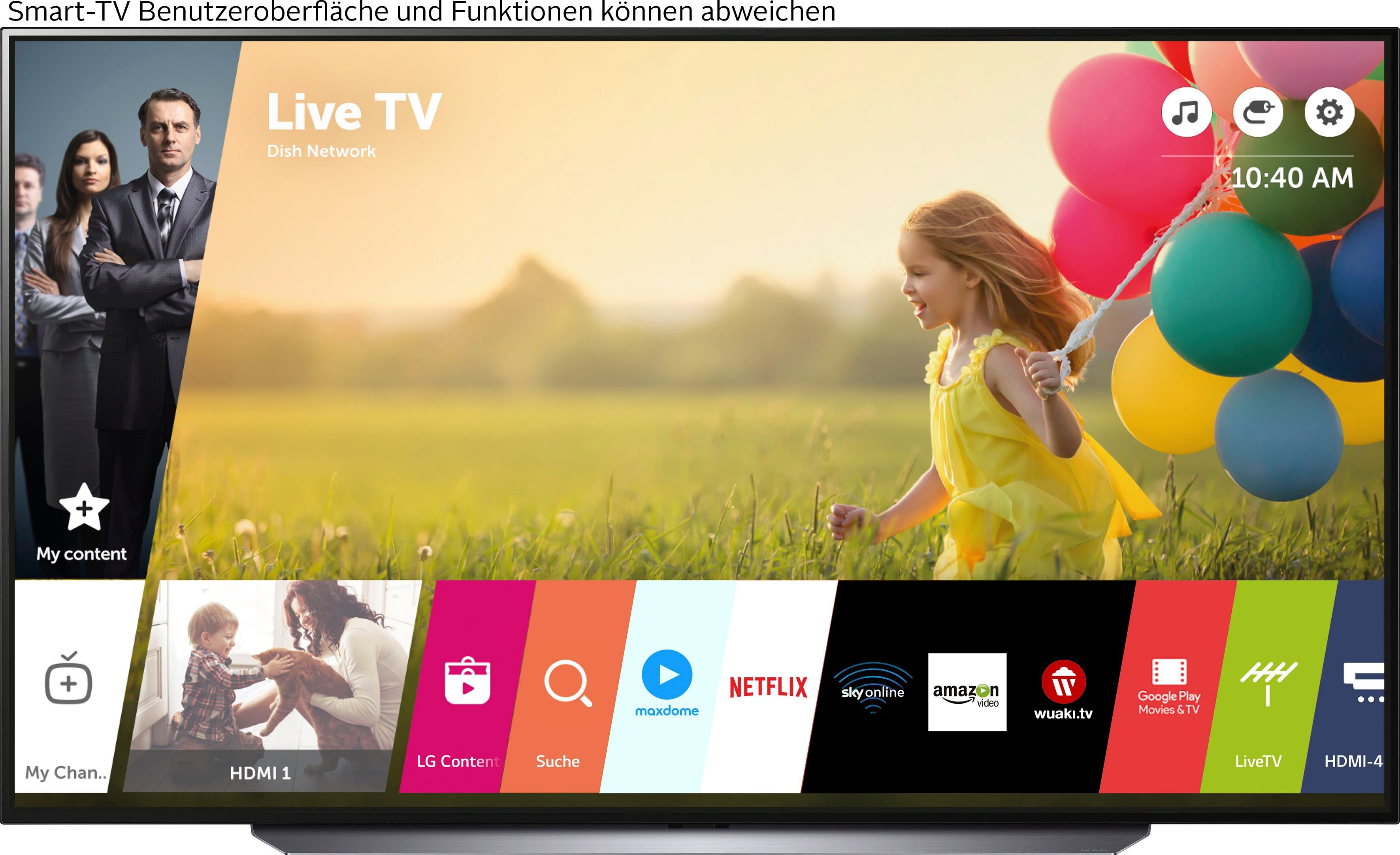 LG OLED83C37LA OLED-Fernseher (210 cm/83 Zoll, 4K Ultra HD, Smart-TV, OLED evo, bis zu 120 Hz, α9 Gen6 4K AI-Prozessor, Twin Triple Tuner)