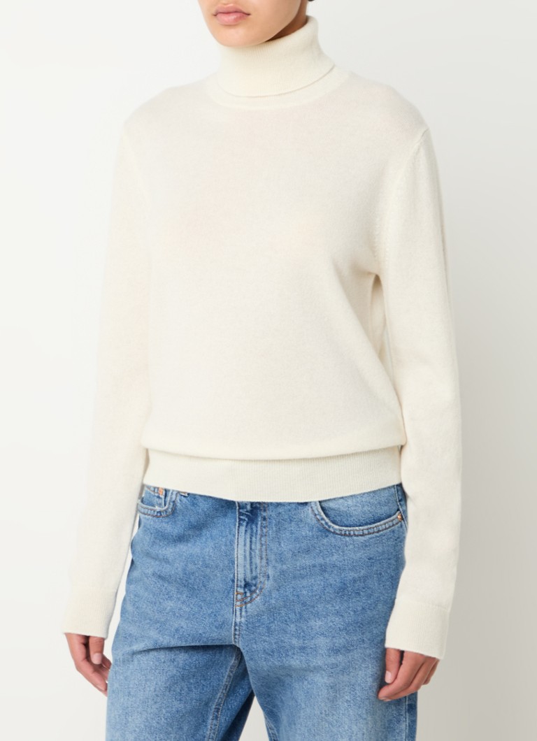 Maglione a collo alto in pregiato cashmere Benetton