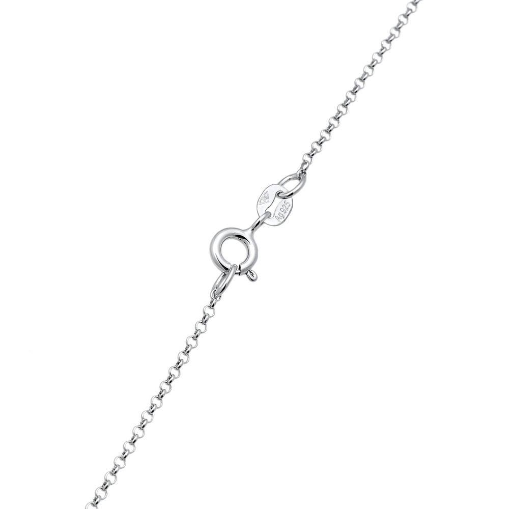 Elli Elli Collier Femmes plaquette cœur pendentif en filigrane en argent sterling 925 Bijoux