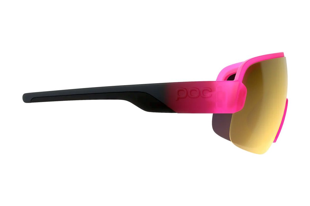 POC Aim - Fluorescent Pink/Uranium Black Translucent/Violet/Gold