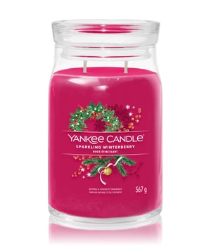 Yankee Candle Sparkling Winterberry Signature Jar Duftkerze-368 g